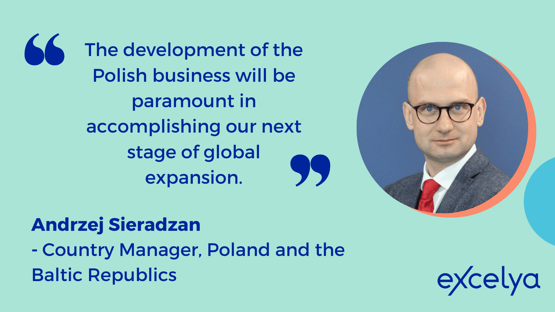 Andrzej Sieradzan - Country Manager, Poland and the Baltic Republics